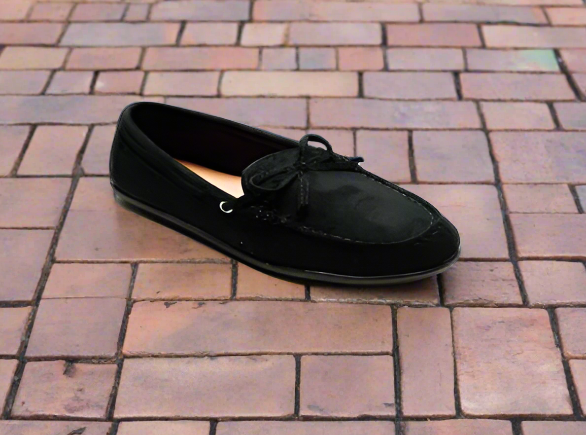 Boys Loafer Shoes- Black