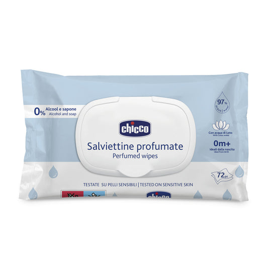 Chicco Perfumed Wipes 72 Pcs