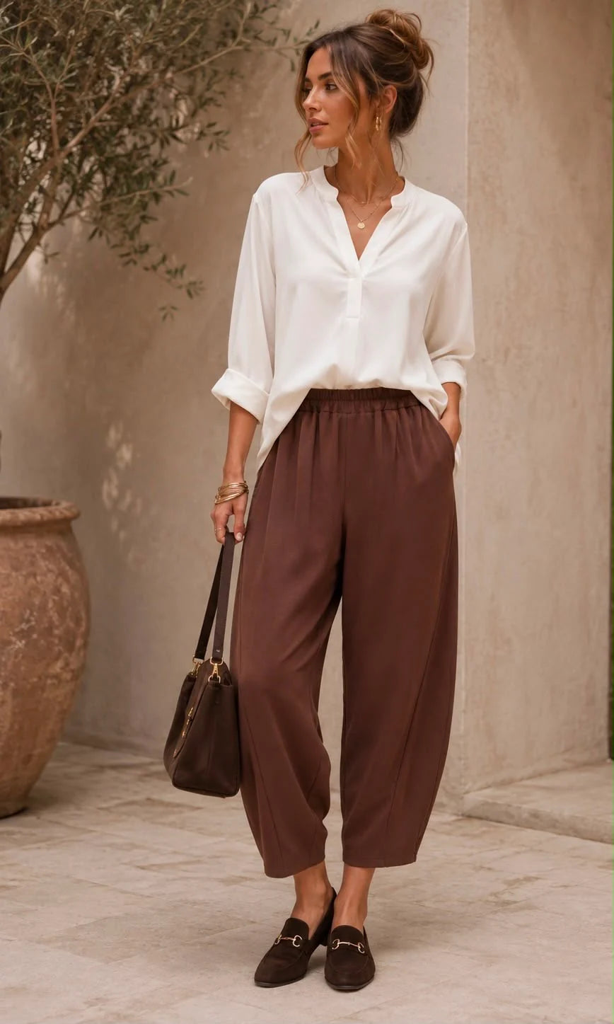 Women's Thea Autumn Barrel Trouser