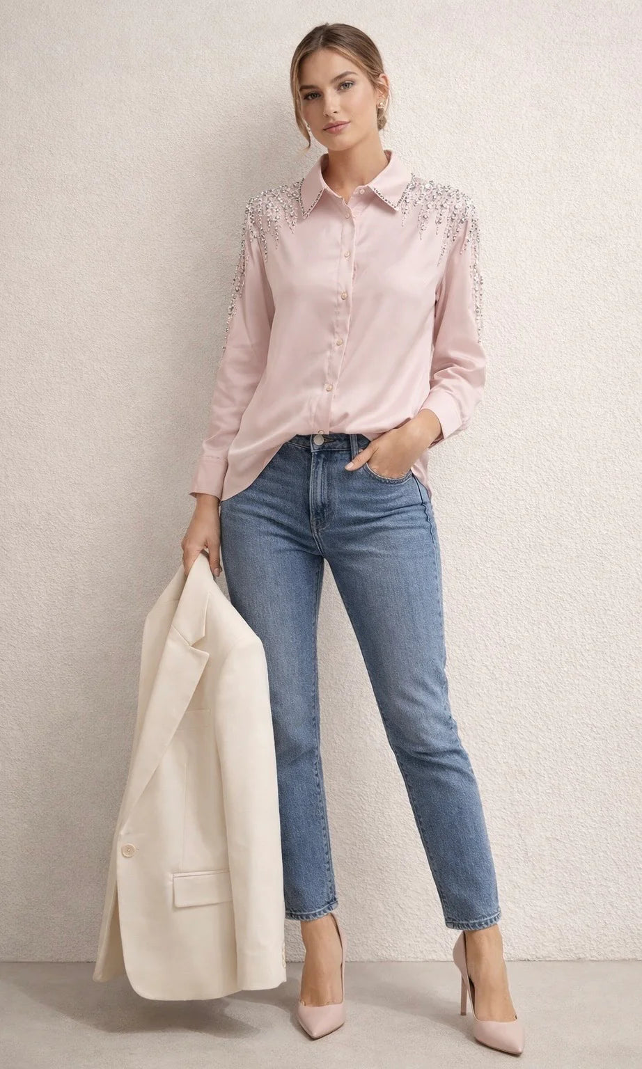 Women's Embellished Shirt