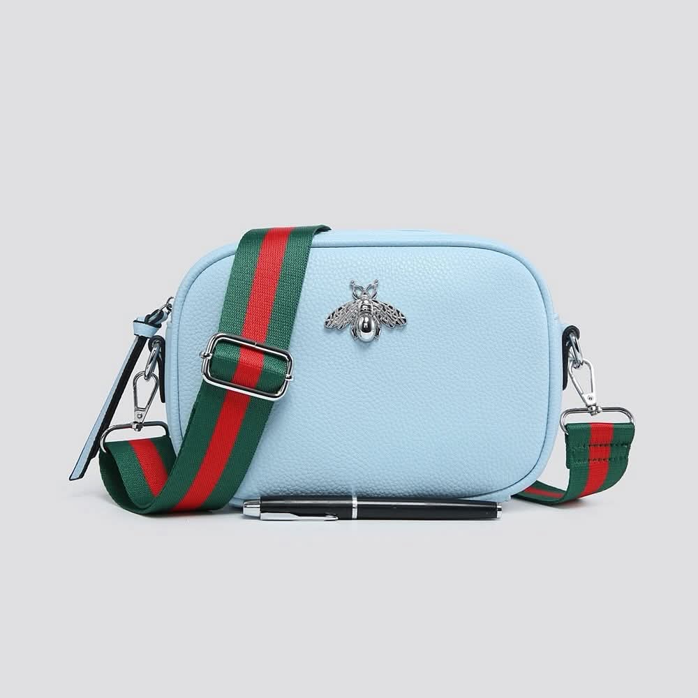 Women's Rectangle Bee Bag With Long Strap