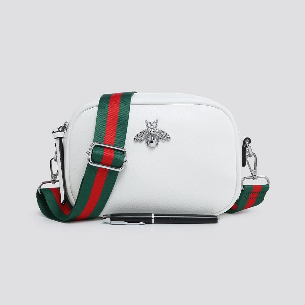 Women's Rectangle Bee Bag With Long Strap