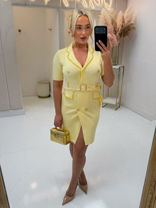 Womens Chain Dress With Belt