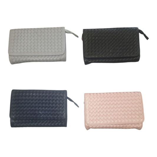 Women's Stylish Design Woven Effect Handbag- 4 Colours