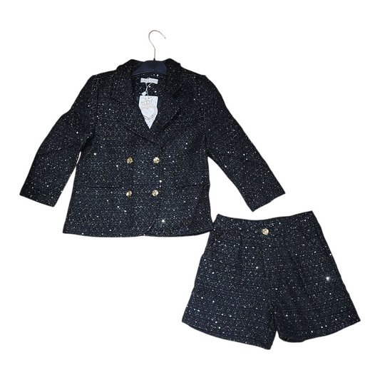 Girls blazer and shorts set