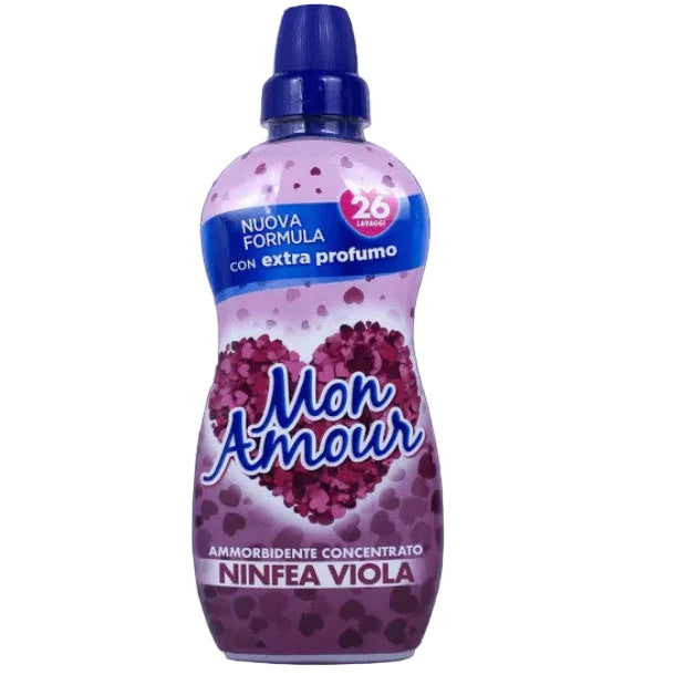 MON AMOUR SOFTENER CONCENTRATED NINFEA VIOLA 26 WASHES 650 ML