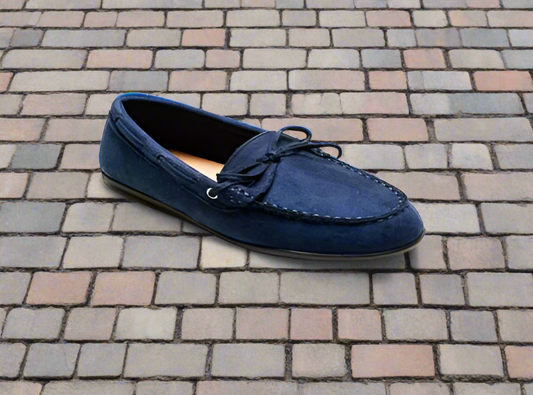 Boys Loafer Shoes- Navy