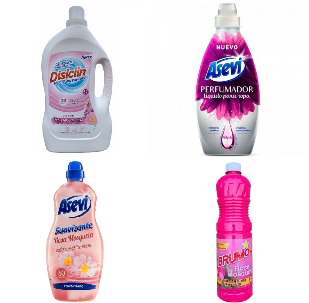 Rose Hip Bundle-Washing Detergent, Fabric Softener, Perfumer & Floor Cleaner Bundle
