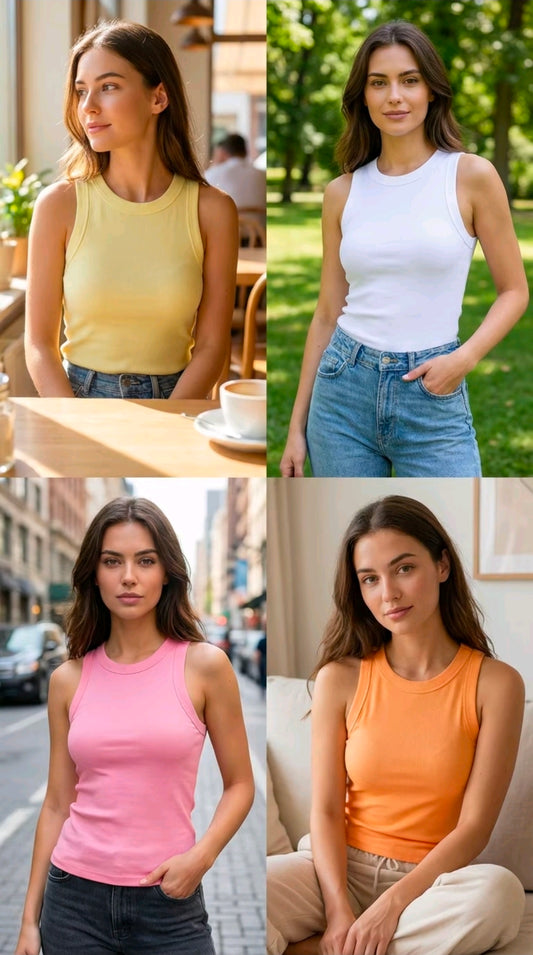 Women's Tank Top Plain