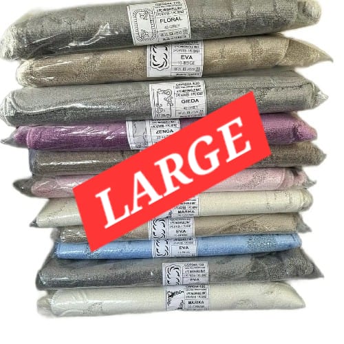 Large Washable Mats Set 3 Large and 1 Small