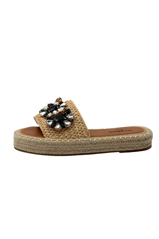 Women's Jewelled Esperdrill Shoes Flip Flop