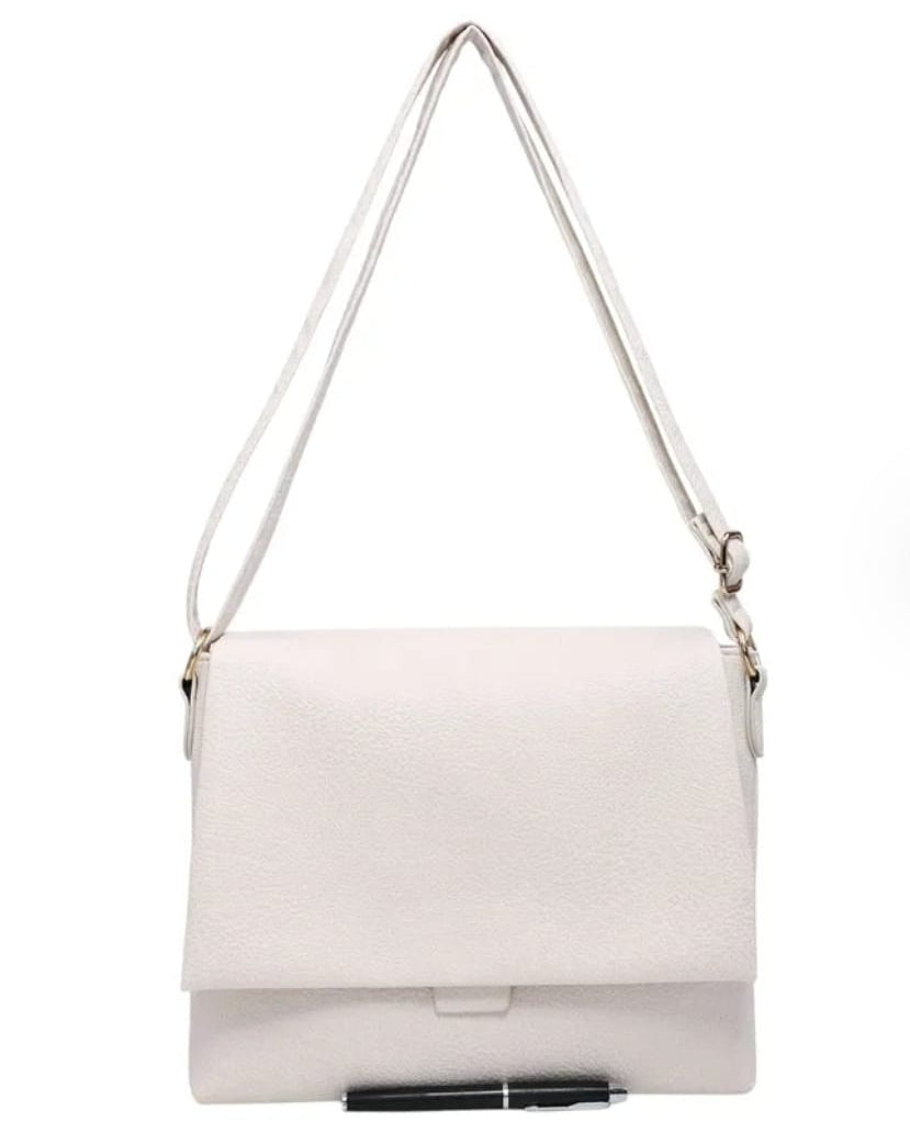 Women's Soft Faux Leather Square Crossover Bag