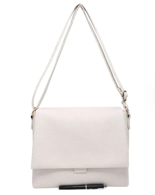 Women's Soft Faux Leather Square Crossover Bag