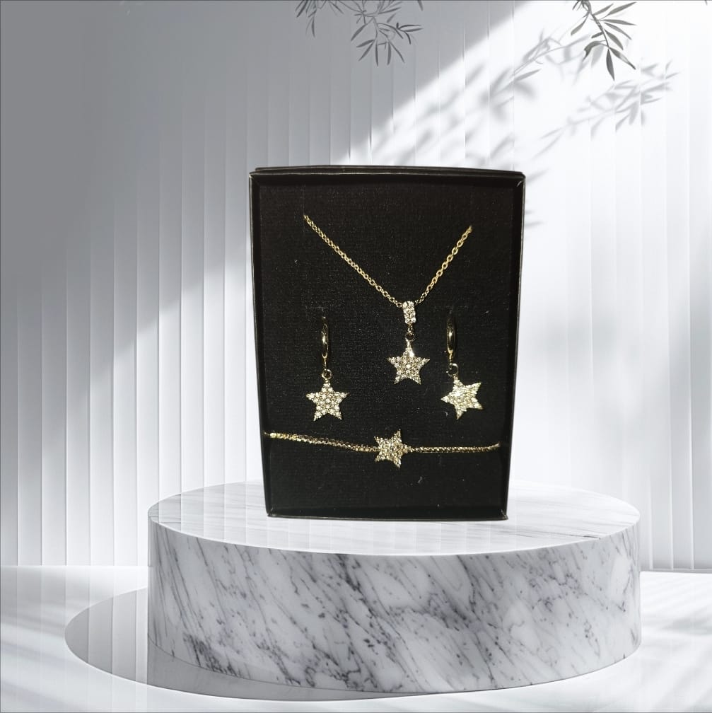 Jewellery Gift Sets With Necklace, Earrings And Bracelet