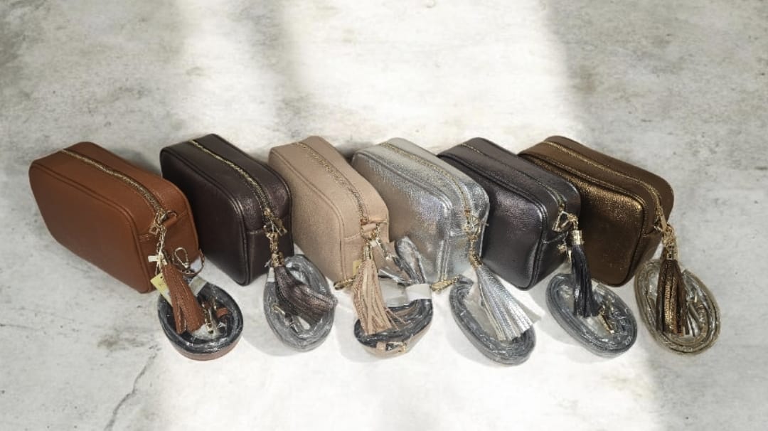 Women's Crossover Bag With Tassel.