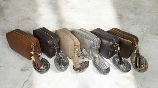 Women's Crossover Bag With Tassel.