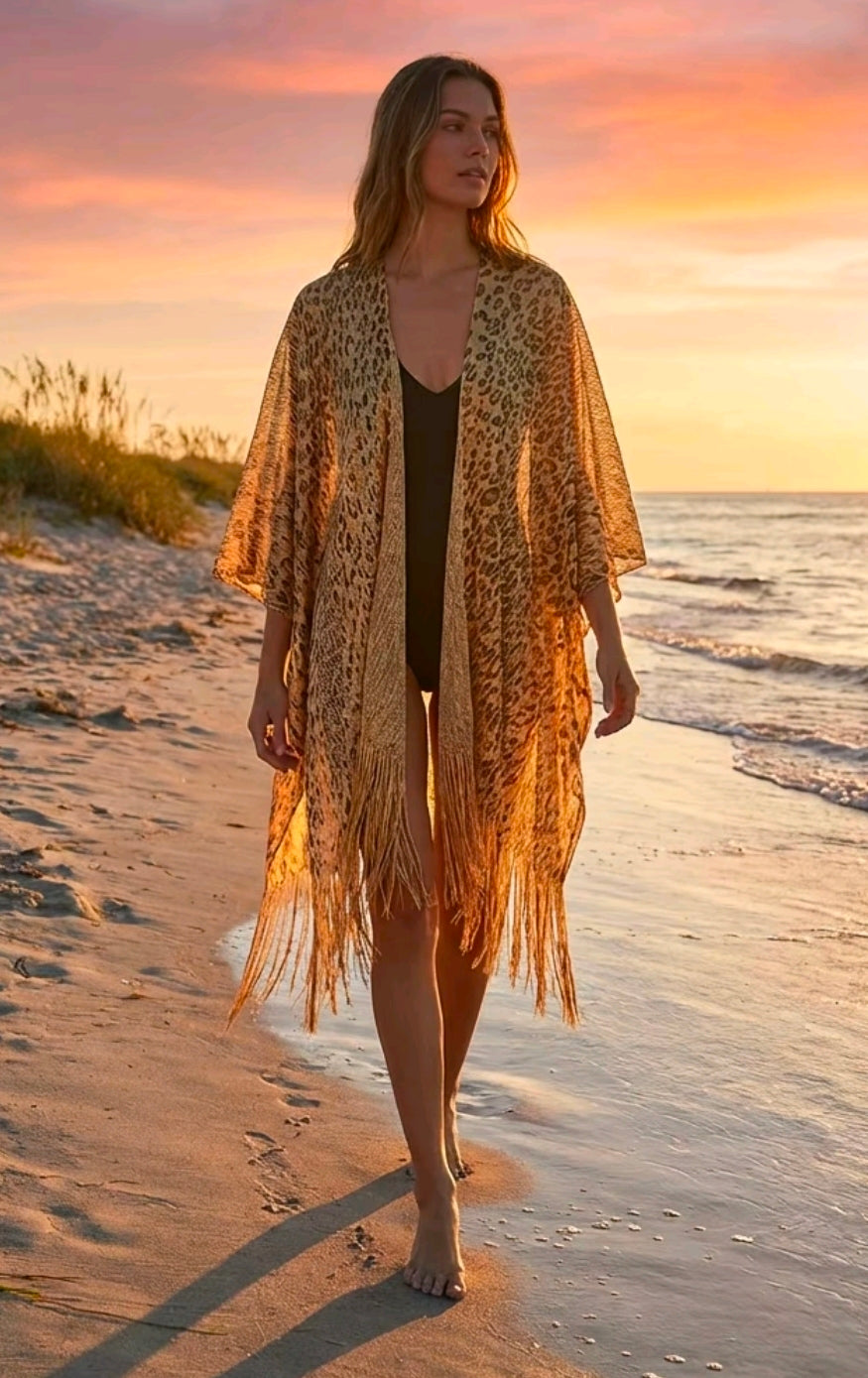 Women's Beach Kaftans Also They Can Tie Up