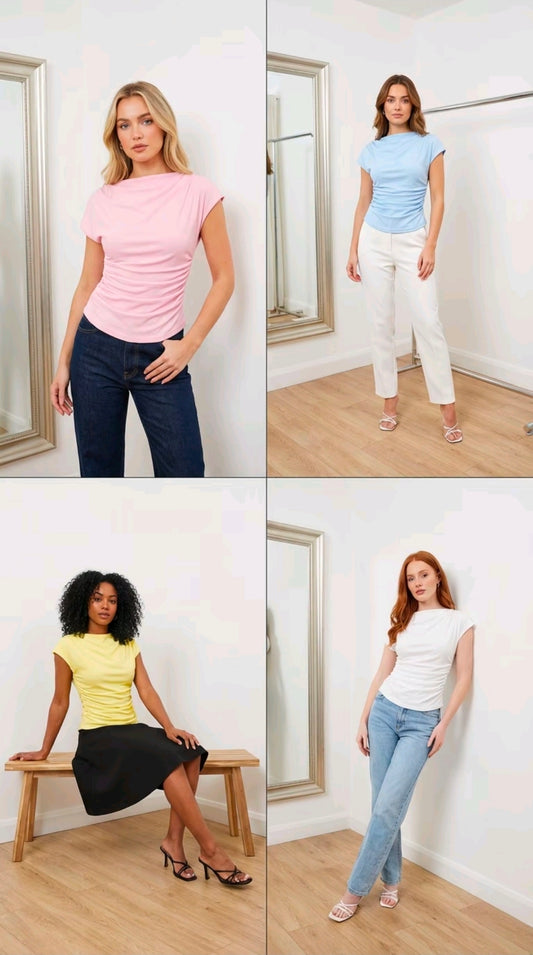 Women's Top With Roush Model