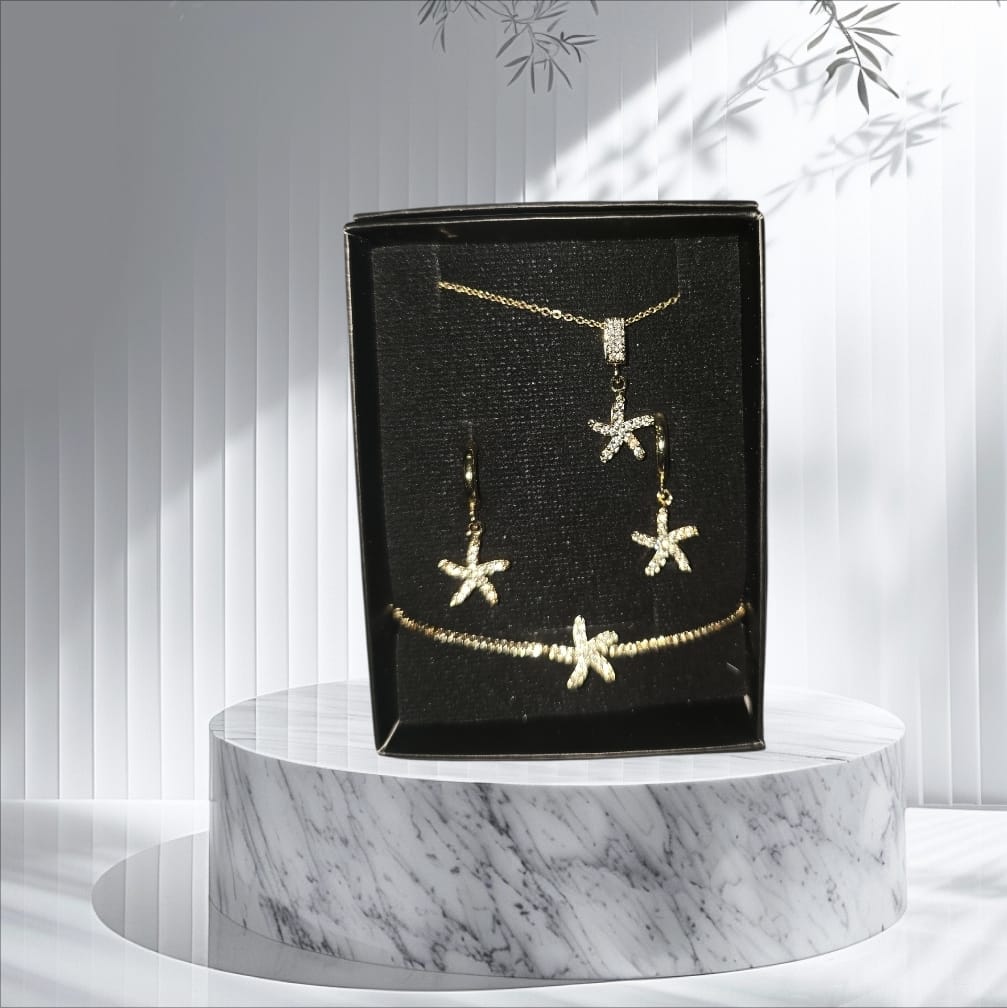 Jewellery Gift Sets With Necklace, Earrings And Bracelet