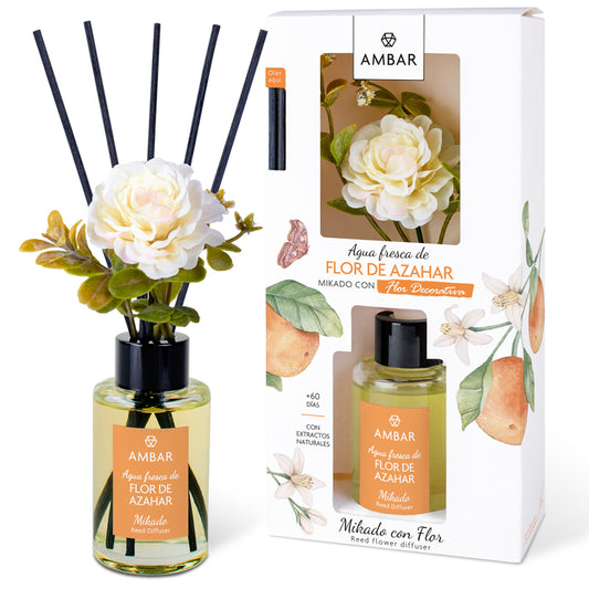 Ambar Fresh Reed Diffuser 75ml - Orange Blossom