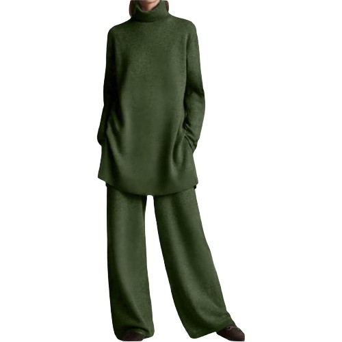 Womens Green Lounge Wear Set