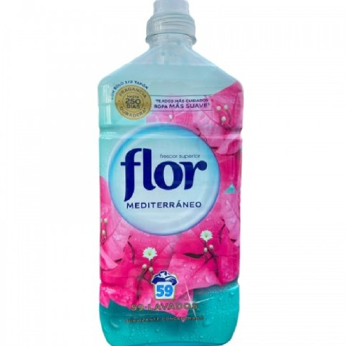 Flor Fabric Conditioner Mediterranean 1.1L 59 wash