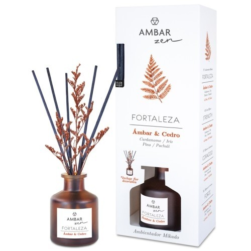 Ambar Zen Reed Diffuser 40ml - Ambar & Cedar