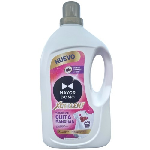 Mayordomo Laundry Detergent Xcellent with Stain Remover 60W