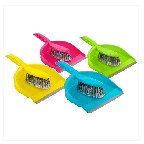 Bettina Dustpan & Brush Set, Multi