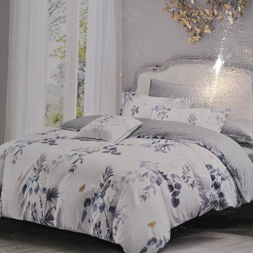 Blue And Gray Superking Bedding