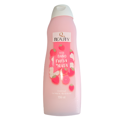 Q Beauty Strawberry and Cream Gel 750ml