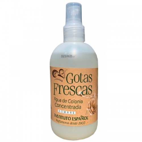 Gotas Frescas Hombre (Mens) Cologne Concentrated 250ml
