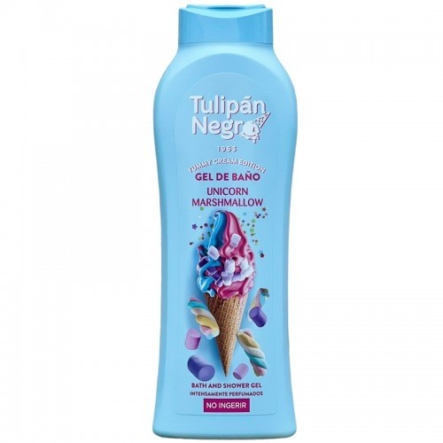 Tulipan Negro Shower Gel 650ml Yummy Cream Edition Unicorn Marshmallow