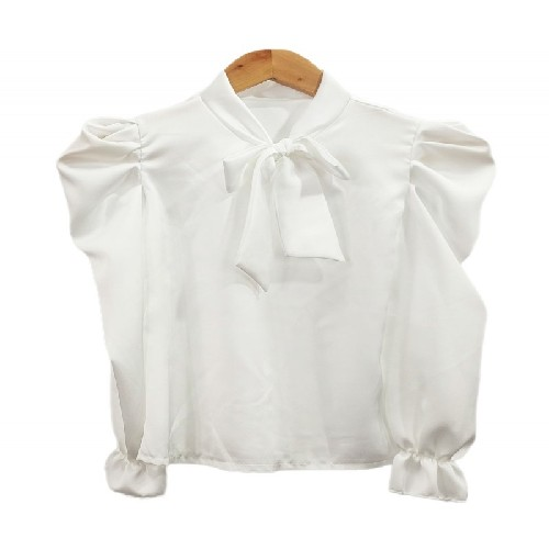 Girl's White Blouse R760