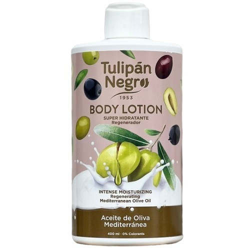 Tulipan Negro Body Lotion 400ml Mediterranean Olive Oil