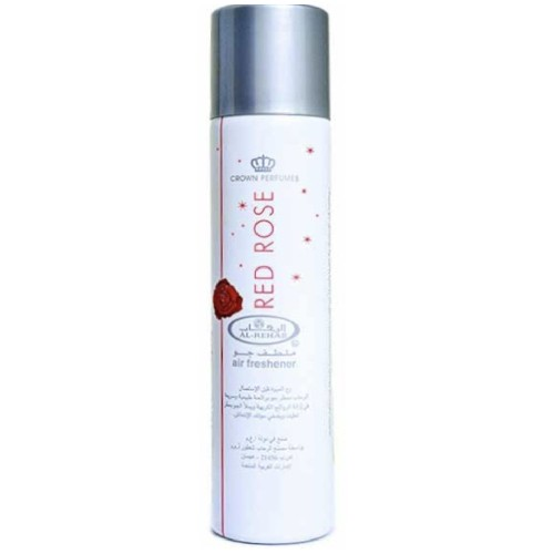 Crown Perfumes Red Rose Air Freshener Spray 300ml Al-Rehab