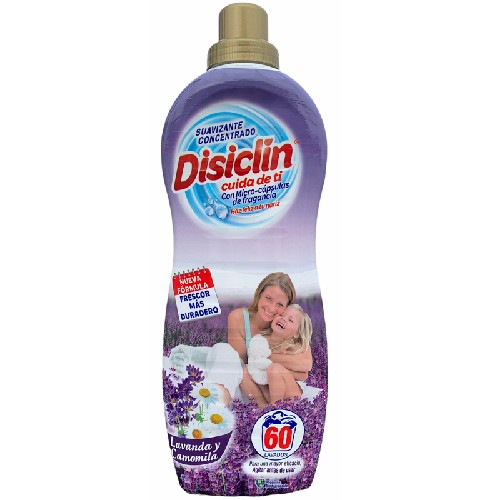 Disiclin Concentrated Fabric Softener 60 Wash 1.3L - Lavender & Camomile