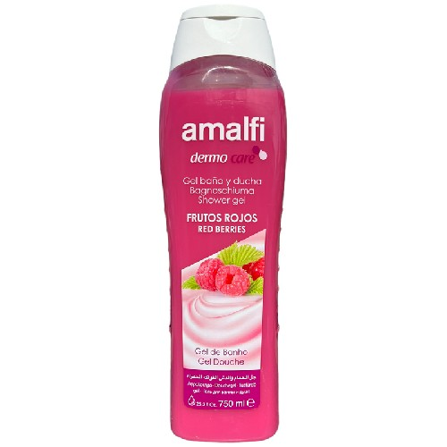 Amalfi Shower Gel 750ml - Red Berries
