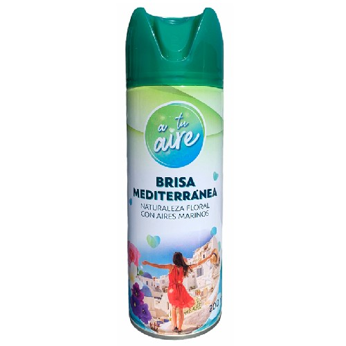 A Tu Aire Air Freshener Spray Blast Can - Brisa Mediterranean 200ml