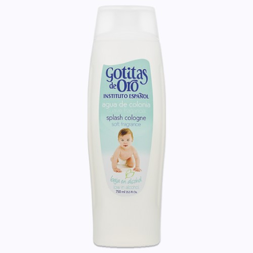 Gotas de Oro Agua de Colonia 750ml