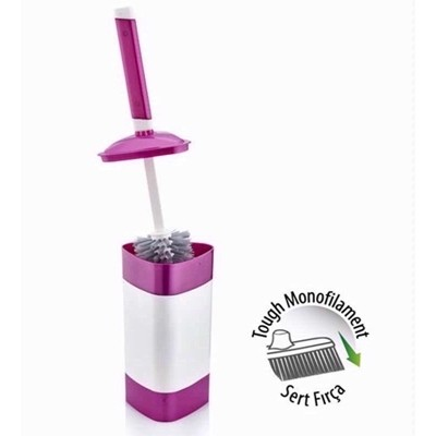 THL TOILET BRUSH & HOLDER (Colour Black OR Blue Or Pink)