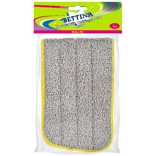 Bettina Spray Mop Replacement Head, Grey
