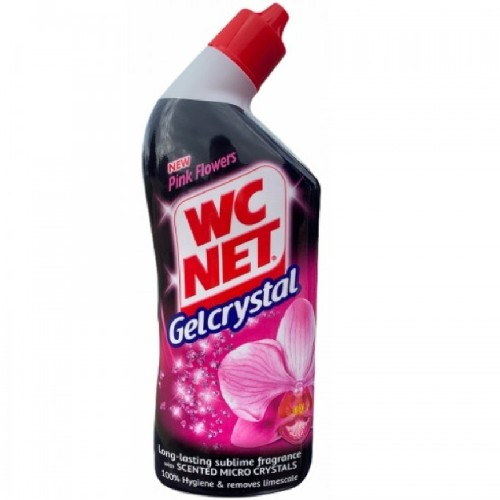 WC Net Toilet Cleaning Gel Pink Flowers 750ml