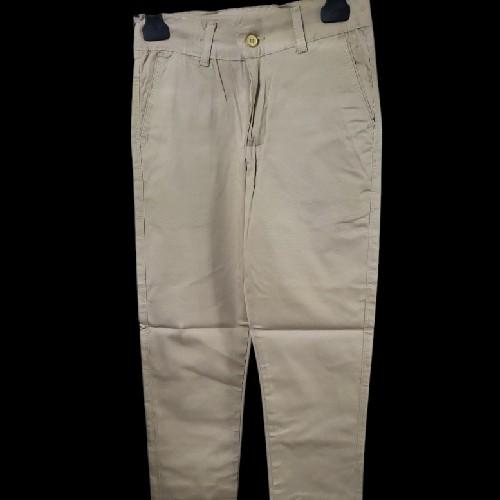 Boys Beige Trousers Age 10-11