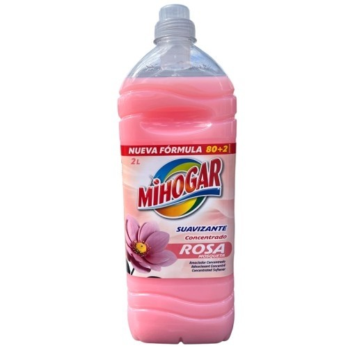Mihogar Concentrated Fabric Softener 80+2 2L - Rosa Mosqueta