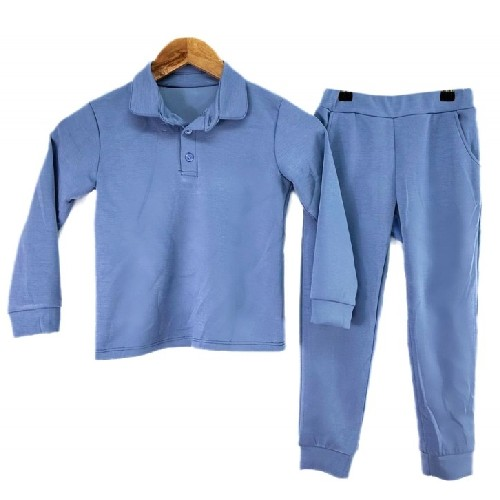 Boys Tracksuit Blue- Soft M194A
