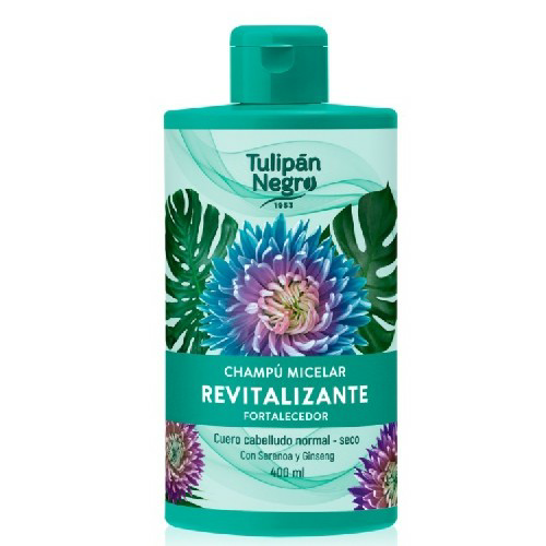 Tulipan Negro Micellar Shampoo 400ml - Revitalizing