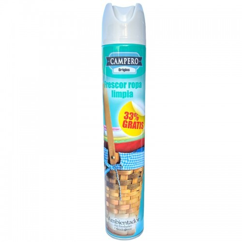 Campero Air Freshener Spray Fresh Ropa Limpia 400cl