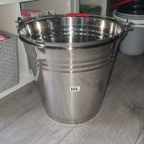 Stainless Steel Bucket 16L