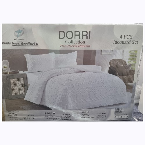 Dorri Collection White King Size